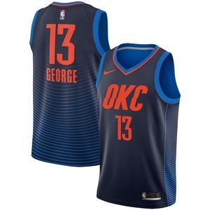 OKC Thunder Paul George Nike Jersey